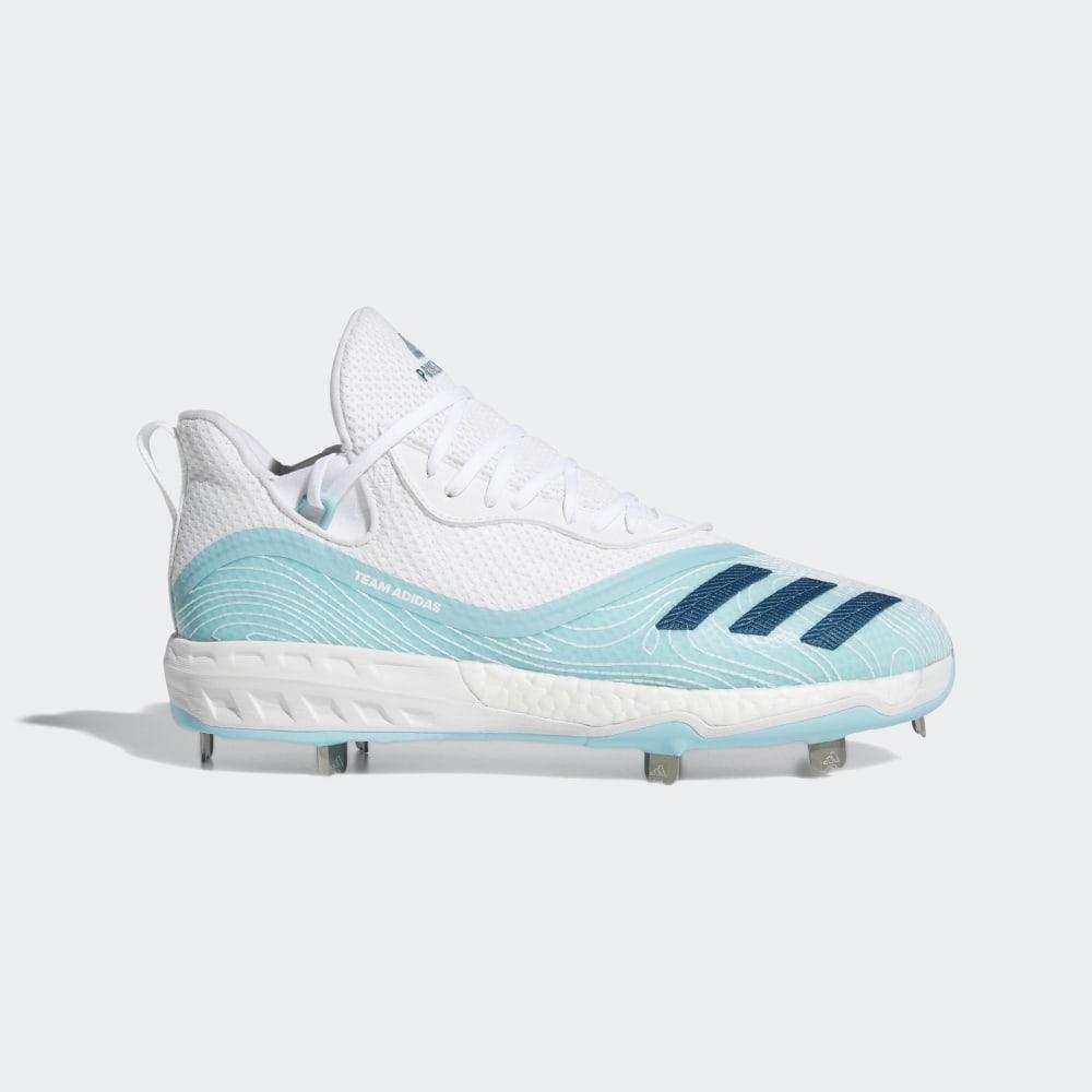 Adidas Men's Icon V Primeblue Baseball Cleats Blue/White Ireland EF1242